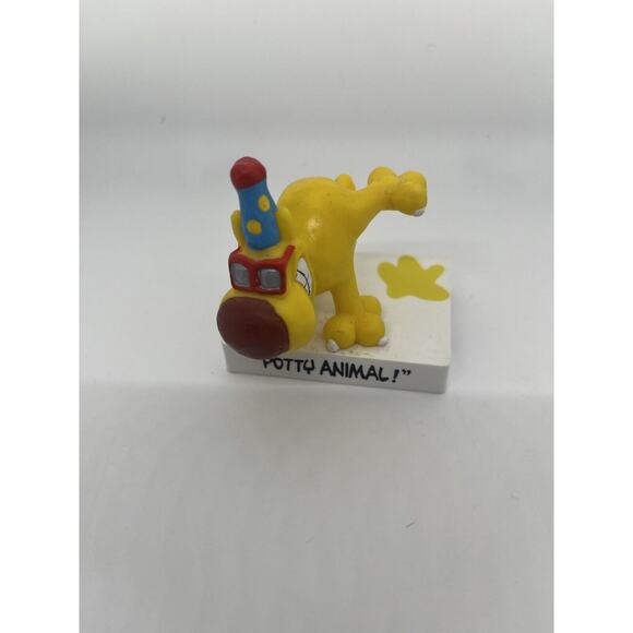 Grimmy Potty Animal Figure 1989 Mother Goose & Grimm POTY ANIMAL! - Picture 2 of 6
